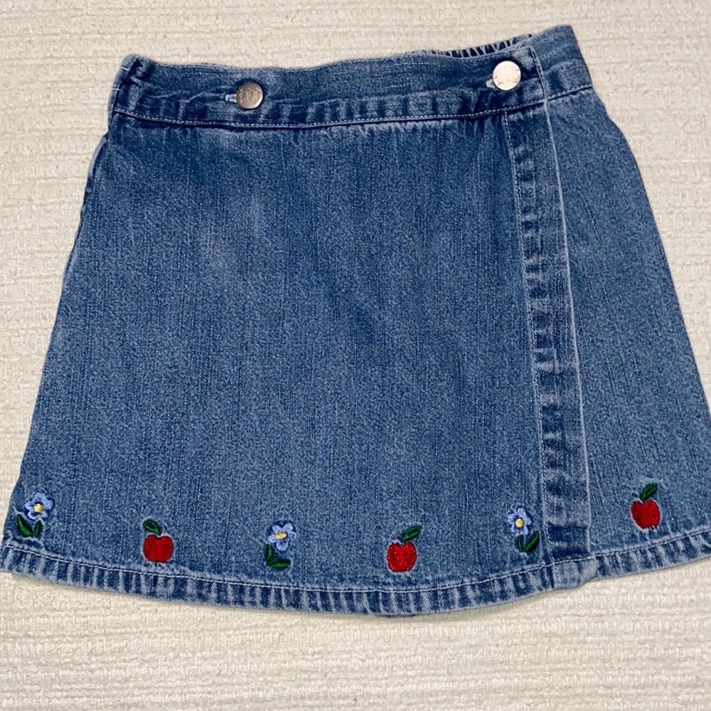 ♥️Blue Denim Skort Size 4